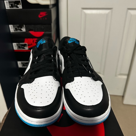 Jordan 1 Powder Blue Low Size 8 Mens / Womens 9.5 - Picture 5 of 7